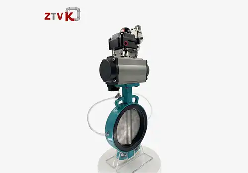 How to install a valve positioner on a butterfly valve?